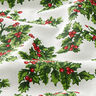 Tissu de décoration Canvas Gui – vert/rouge,  thumbnail number 2