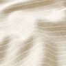 Tissu de d&eacute;coration Panama rayure subtile &ndash; nature/beige clair,  thumbnail number 2