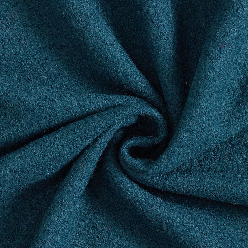 Tissu léger en maille en mélange de viscose et laine – bleu océan,  image number 1