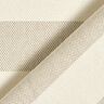 Tissu de d&eacute;coration Panama Larges rayures &ndash; taupe/beige clair,  thumbnail number 4