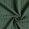 Jersey jacquard Cloqué Torsades – vert foncé,  thumbnail number 3