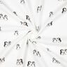 GOTS Tissu double gaze de coton Pinguine Impression numérique | Poppy Fabrics – ivoire/anthracite,  thumbnail number 3