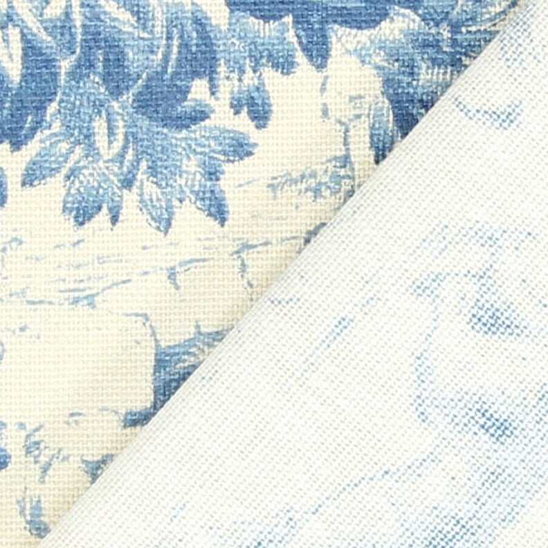 Toile de Jouy – bleu acier,  image number 3