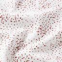 Jersey de coton bio Pois rigolos – écru/rouge vif, 