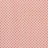 Mousseline Rayures et pois pailletés – vieux rose clair,  thumbnail number 1