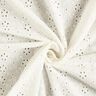 Batiste de coton Dentelle brodée Rangées de fleurs – écru,  thumbnail number 5
