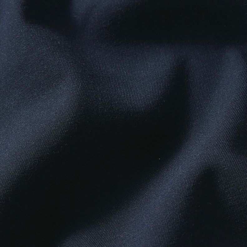 Viscose Stretch Uni – bleu marine,  image number 2