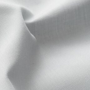 Tissu en polyester et coton mélangés, facile d’entretien – gris clair, 