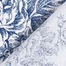 Tissu de décoration Canvas romantisme – blanc/bleu,  thumbnail number 4