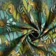 Tissu de décoration Popeline coton Léopards dans la jungle – vert/jaune,  thumbnail number 3