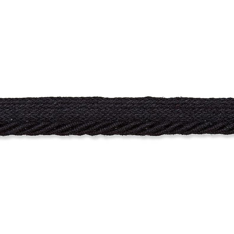 Cordon passepoil [9 mm] - noir,  image number 1