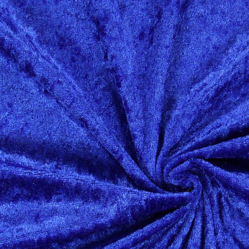 Panne de velours – bleu roi,  image number 1