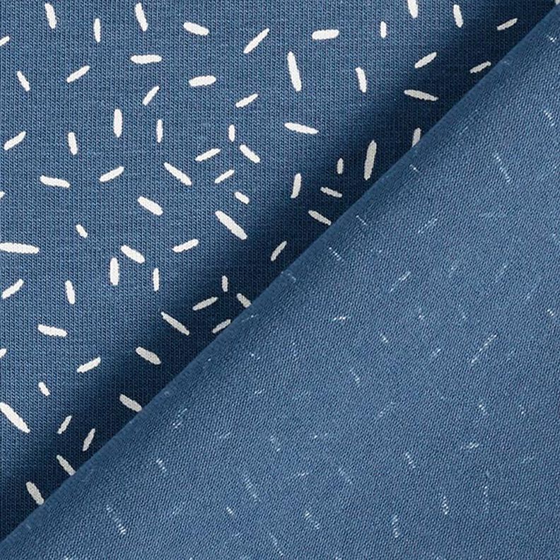Jersey de coton Confettis – bleu jean, image number 4