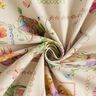 Tissu de décoration Semi-panama Collage de Pâques – nature/rose,  thumbnail number 3