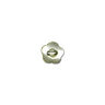 Bouton 2 trous Fleur – menthe,  thumbnail number 1