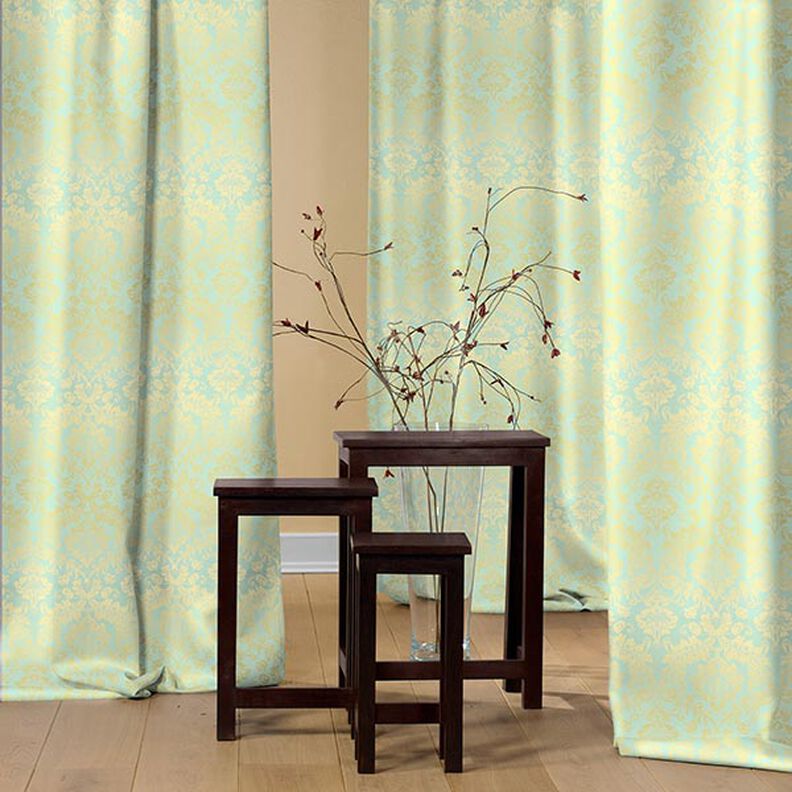 Tissu de décoration Jacquard Trento 280 cm – menthe,  image number 3