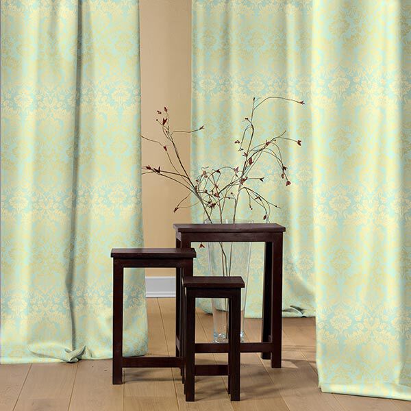 Tissu de décoration Jacquard Trento 280 cm – vert menthe, image number 3