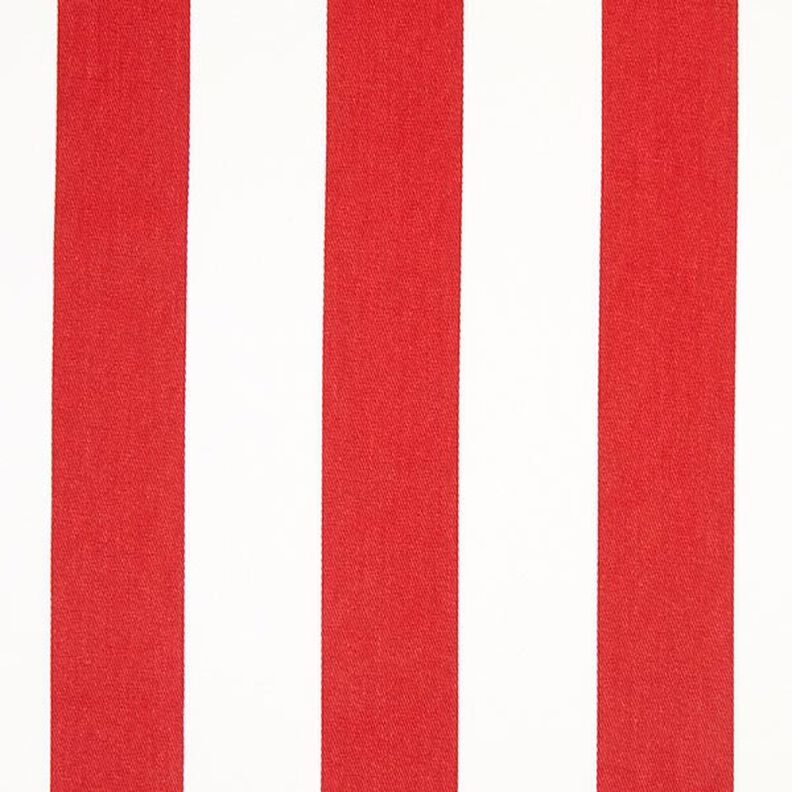 Sergé en coton Rayures 4 – rouge/blanc,  image number 1