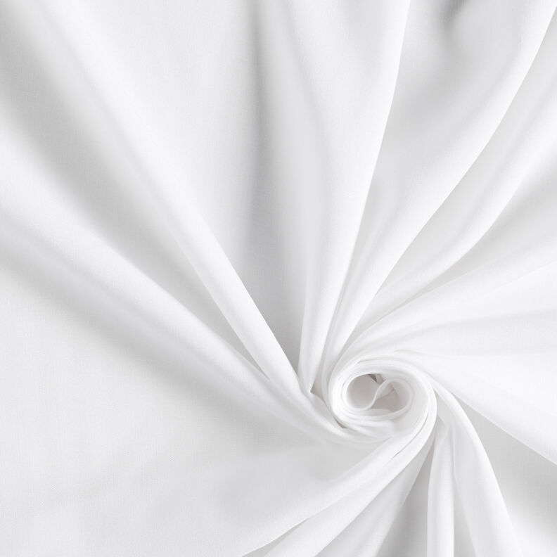 Tissu en viscose tissé Fabulous – blanc, image number 1