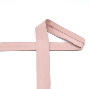 Biais Jersey coton [20 mm] – vieux rose clair, 
