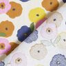 Tissu en coton Cretonne Fleurs rondes – crème/lilas pastel,  thumbnail number 4