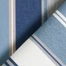 Tissu d’extérieur Canvas Rayures mixtes – indigo/ivoire,  thumbnail number 4