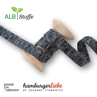 GOTS Cordon Hoodie Bio CORD ME Melange [12 mm] | Albstoffe | Hamburger Liebe, 