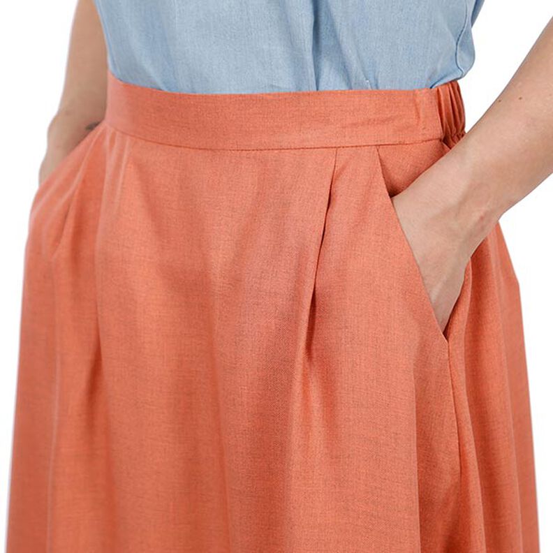 FRAU CARRY - Jupe large avec ceinture élastique dans le dos, Studio Schnittreif | XS - XXL,  image number 7