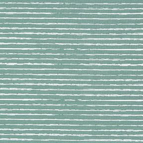 Jersey coton Bandes de gribouillage – roseau, 