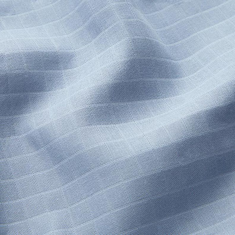 Tissu double gaze de coton Carreaux Double face – bleu clair,  image number 2