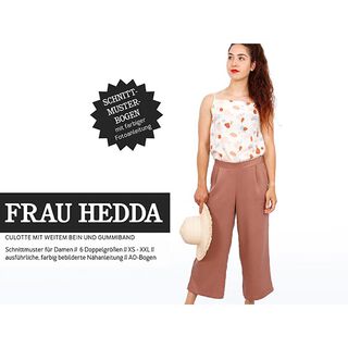 FRAU HEDDA - Jupe-culotte à jambes larges et ceinture élastique, Studio Schnittreif  | XS -  XXL, 