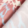 Crêpe satin pétales abstraits – vieux rose/crème,  thumbnail number 4