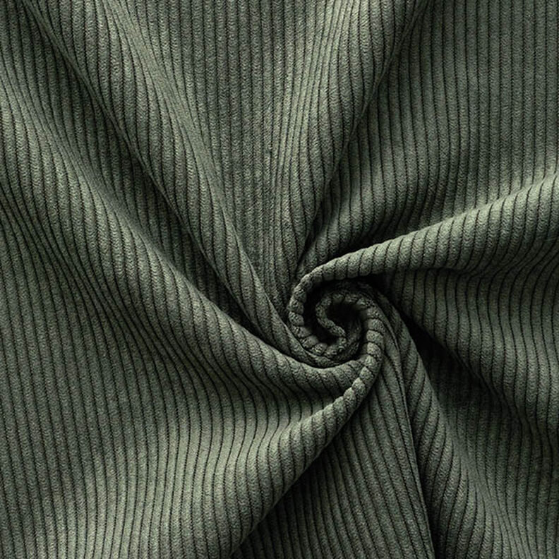 Tissu de revêtement aspect côtelé Fjord – vert foncé,  image number 1
