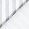 Tissu de décoration Semi-panama rayures verticales – gris clair/blanc,  thumbnail number 4