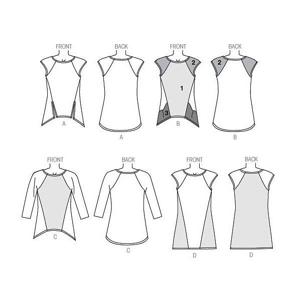 Hauts|Tunique, McCalls 7093 | 32 - 48,  image number 10