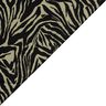 Jersey viscose Imprimé zèbre – kaki clair/noir,  thumbnail number 4