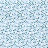 Popeline de coton bio Fleurs délicates – bleu ciel,  thumbnail number 1