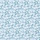 Popeline de coton bio Fleurs délicates – bleu ciel,  thumbnail number 1