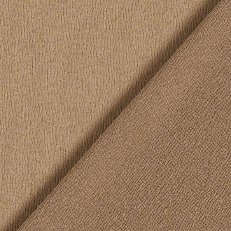 Crêpe de satin Uni – sable,  image number 3