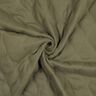 Tissu matelassé Tissu gaze de coton Vagues – kaki clair,  thumbnail number 3
