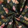 Tissu de décoration Semi-panama Papillons – vert foncé/kaki,  thumbnail number 3