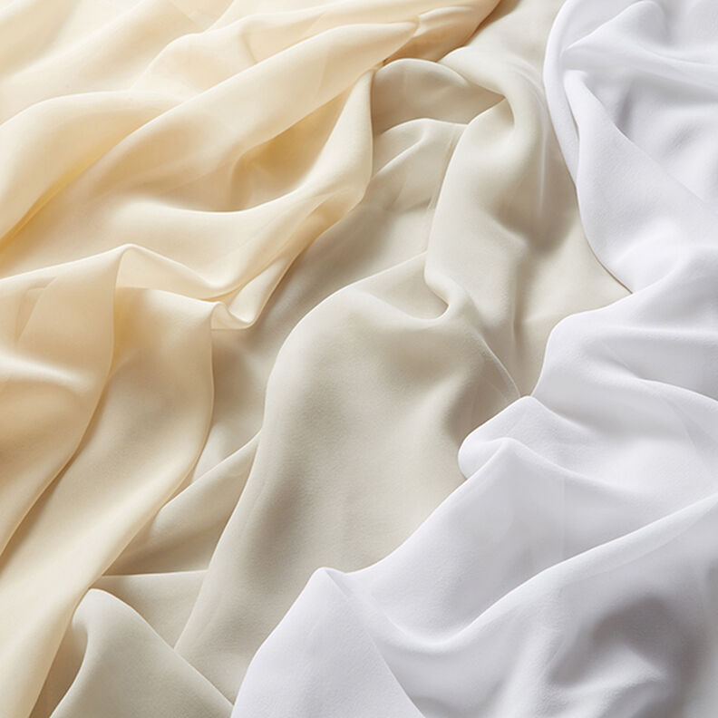 Mousseline de soie – blanc,  image number 6