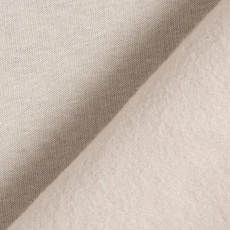 Sweatshirt gratté – beige clair,  image number 5