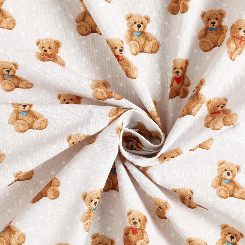 Popeline coton Peluche – beige,  image number 3