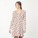 Jersey coton feuilles variées – rosé,  thumbnail number 7