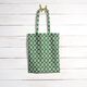 Tissu en coton Cretonne Vichy et cœurs – vert,  thumbnail number 7