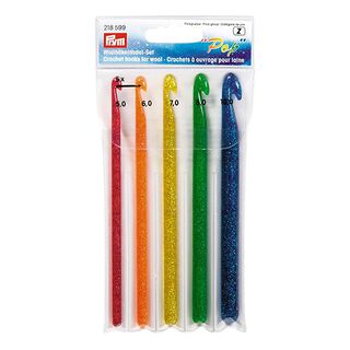 Jeu d’aiguilles à crocheter Pop, 5 pièces [5,0 - 10,0] | Prym, 