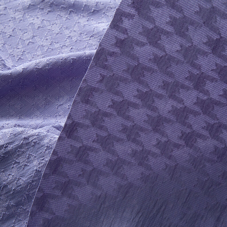 Jacquard dobby Pied-de-poule – bleu pigeon,  image number 3