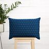 Tissu de revêtement velours matelassé nid d'abeille – bleu marine,  thumbnail number 9