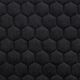 Tissu de revêtement velours matelassé nid d'abeille – noir – Échantillon,  thumbnail number 1